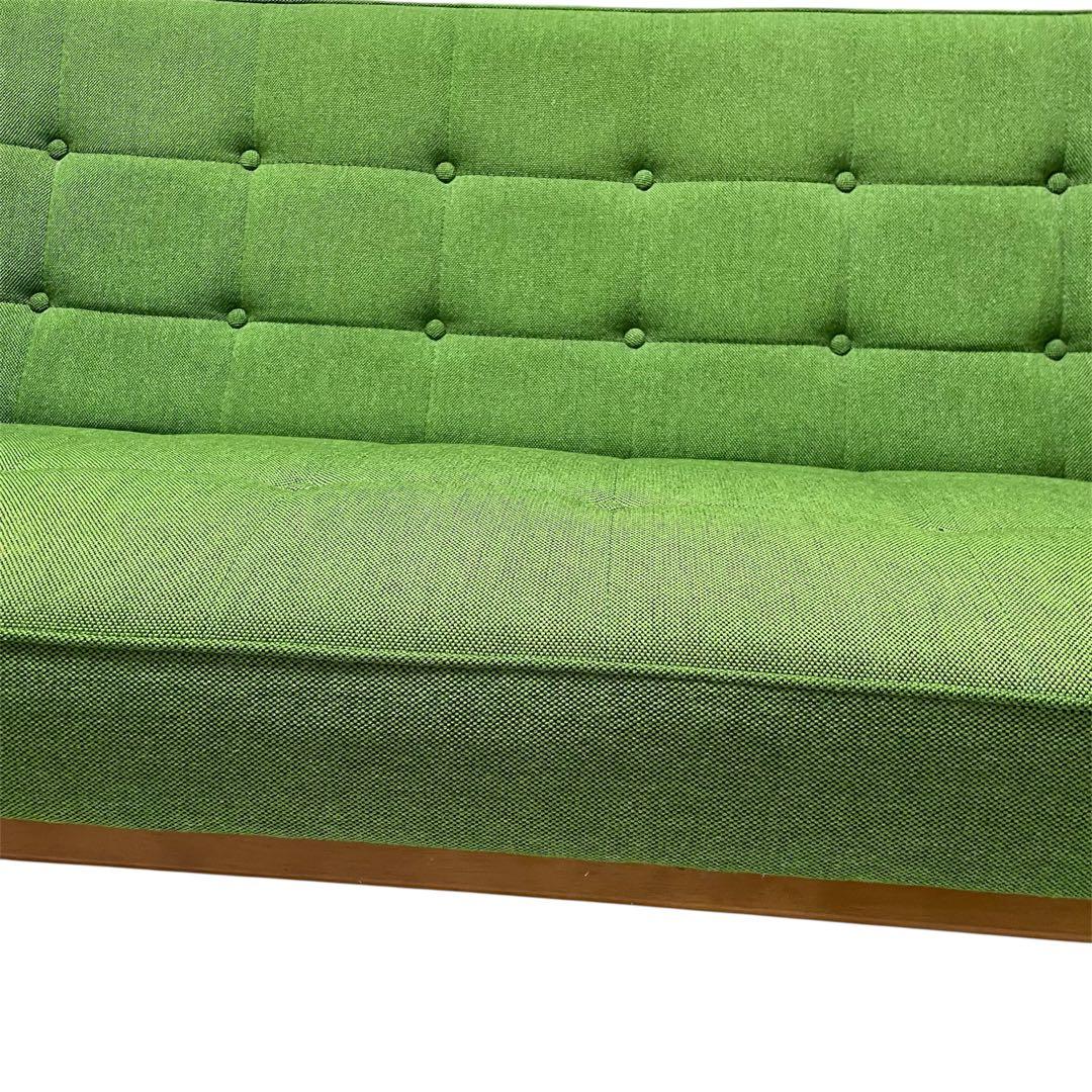 カリモク60 Kチェア 2シーター タープグリーンkarimoku60 ソファ