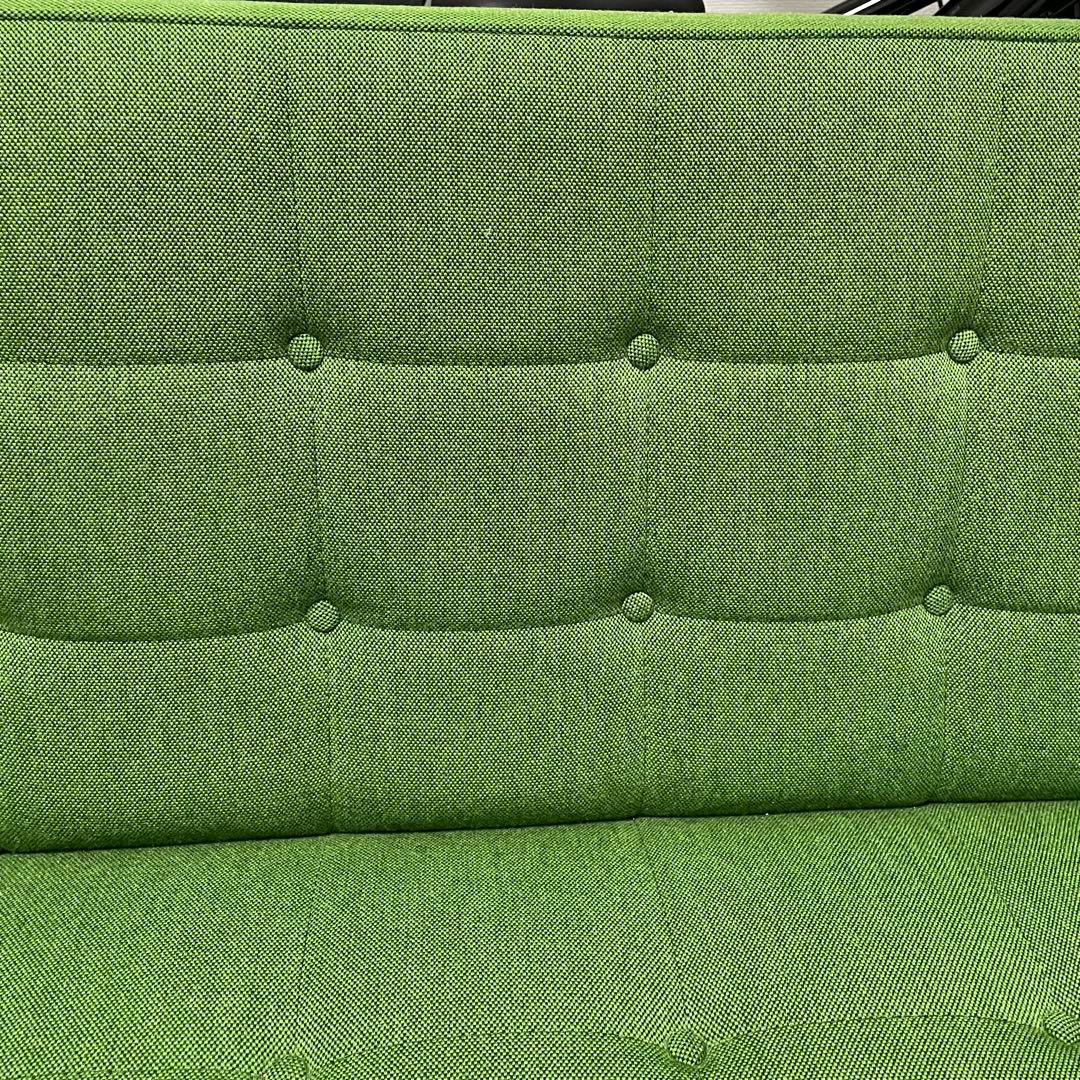 カリモク60 Kチェア 2シーター タープグリーンkarimoku60 ソファ