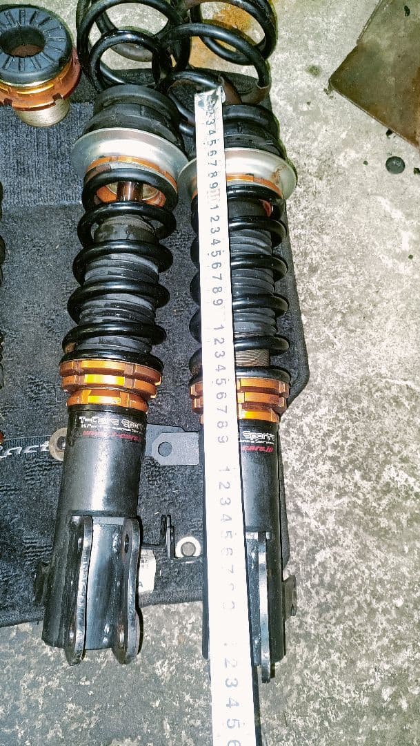 アルト HA36Sサスペンションキット コイルオーバー ブラック/オレンジ