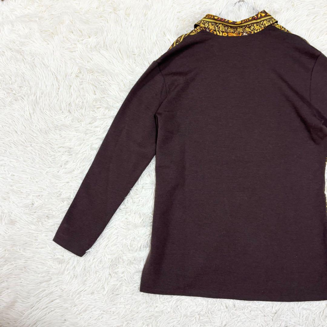 HERMES シルク100 マルジェラ期　CHASSEEN INDE トップス