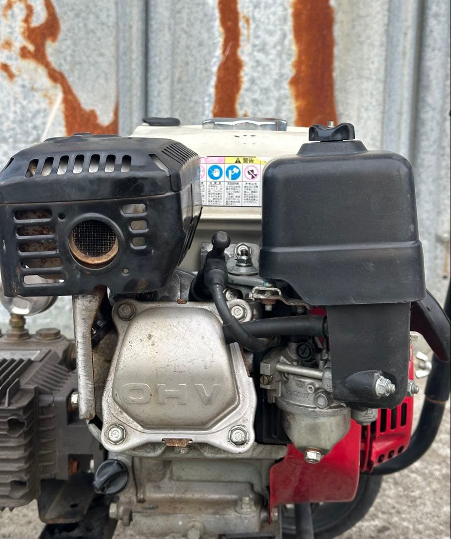 3. スーパー工業 エンジン式高圧洗浄機 SEC-1310 本体 & 給水ホース
