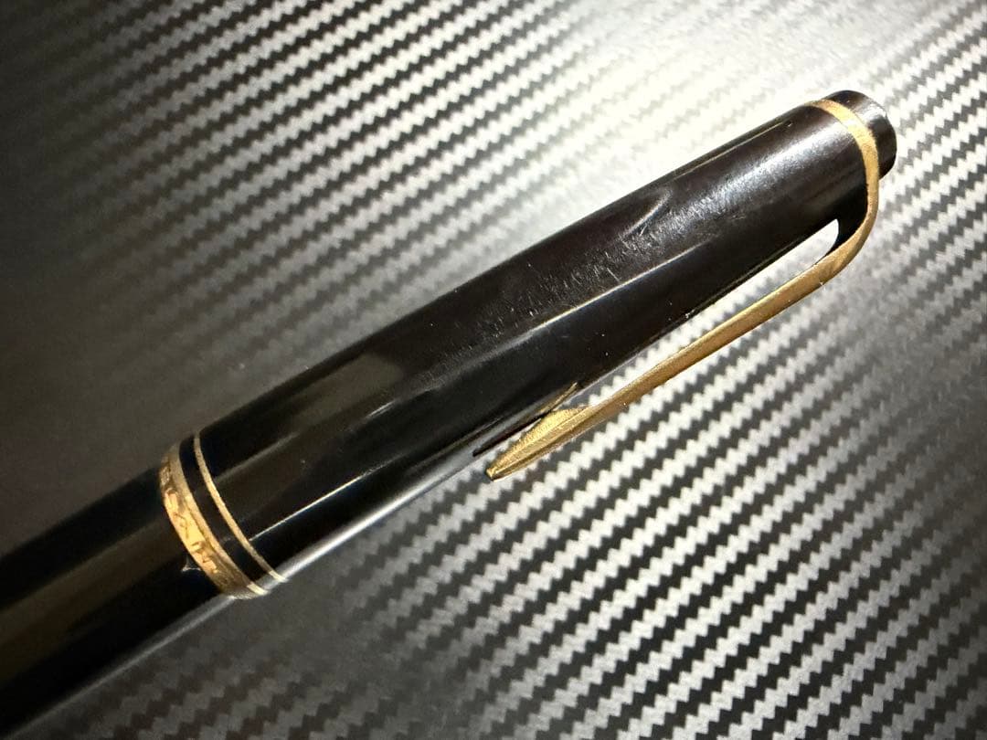 美品 モンブラン No.22 ブラック F 細字 万年筆