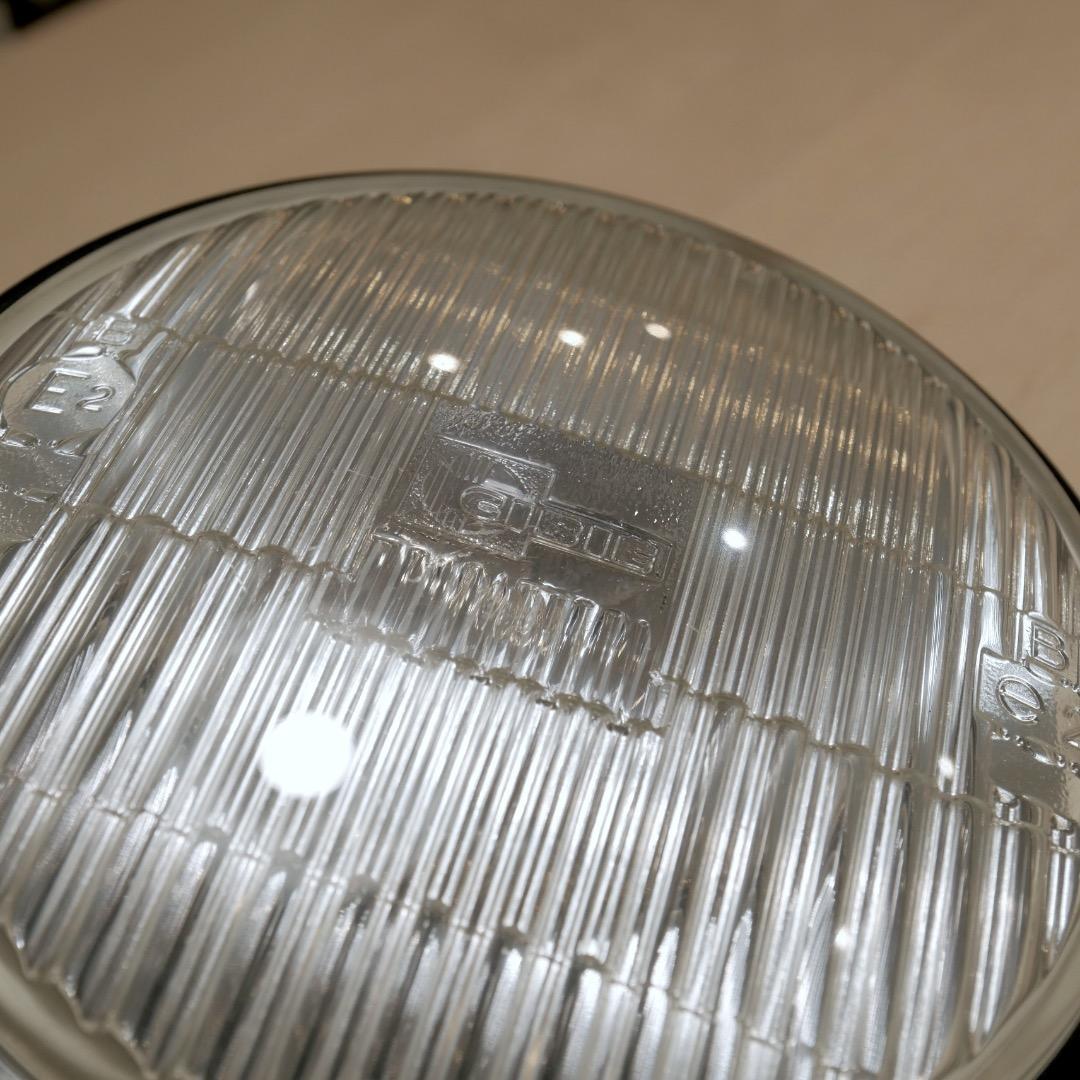 当時物 中古良品 CIBIE ハロゲンライト H3 12V 薄型 ブラック