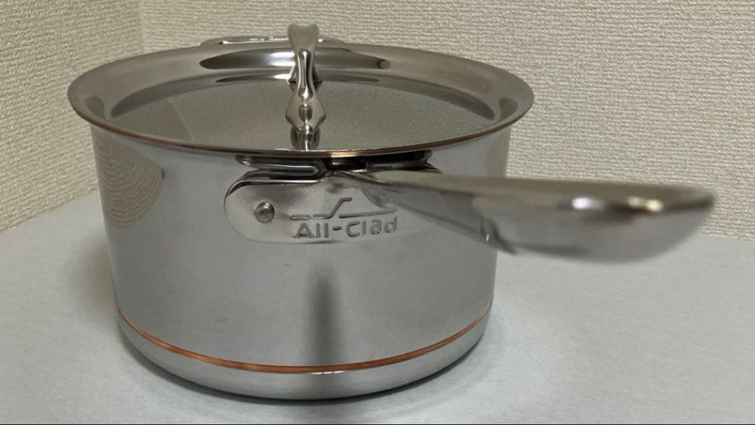 調理器具 All-Clad Copper Core Sauce Pan 4Q
