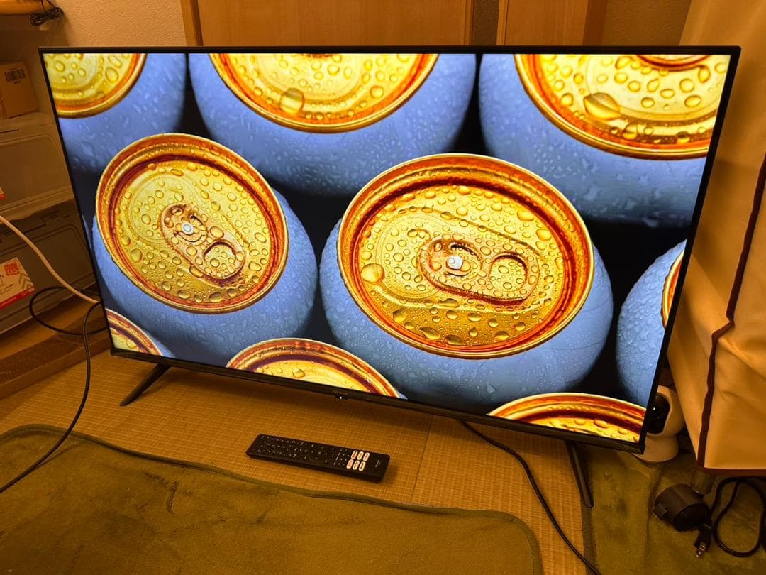 ハイセンス hisense 43型　スマートテレビ 43A6H 超極美品！