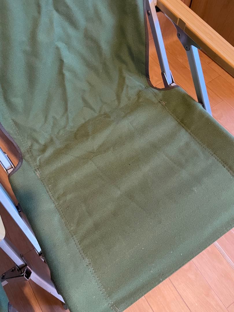 廃盤品　スノーピーク　ローチェア30 グリーン　2個セット