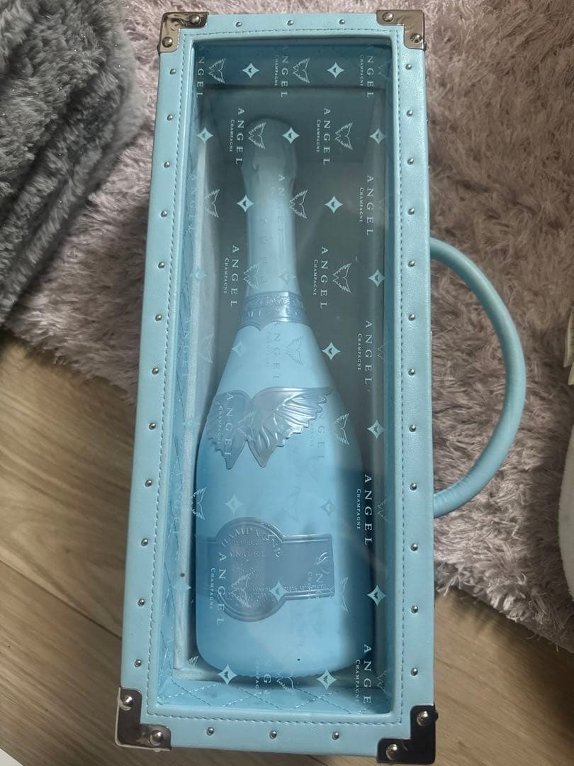 エンジェルシャンパン ドゥミセック ブルー レザータイプ