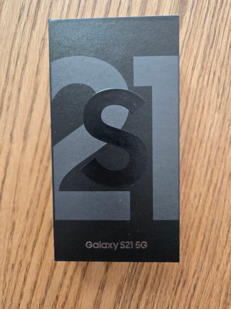 GalaxyS21 5G ギャラクシー（箱、充電ケーブル付き）
