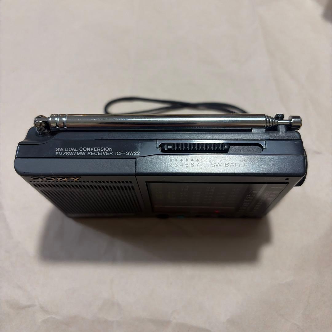 FM/SW/MW バンドレシーバー (ICF-SW22)