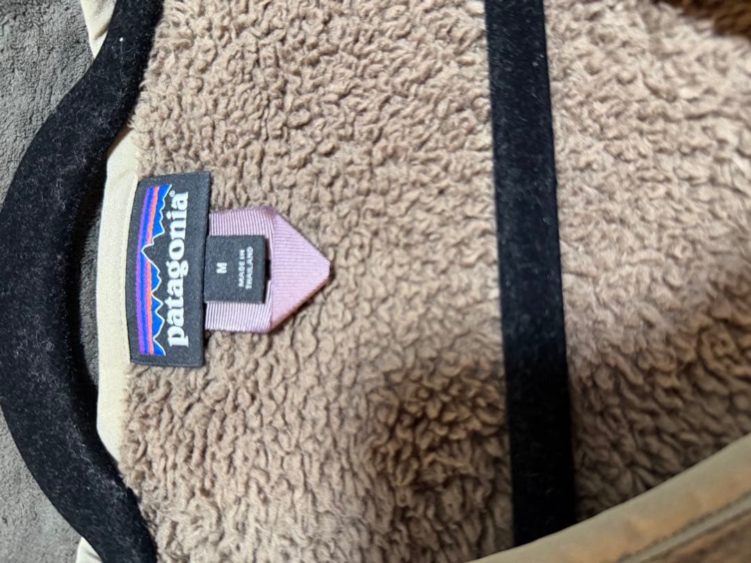 patagonia ボアベスト M ベージュ