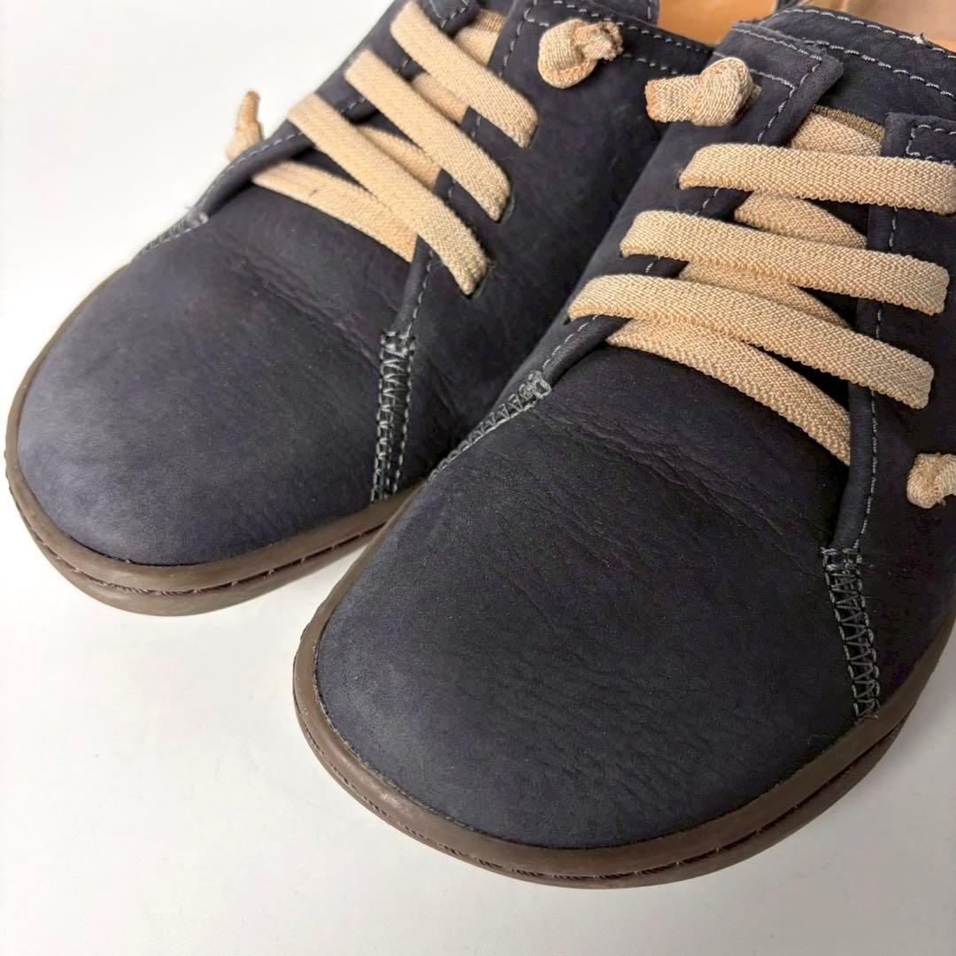 【未使用級】Camper PEU CAMI ペウカミ　シボレザー　NV 23cm