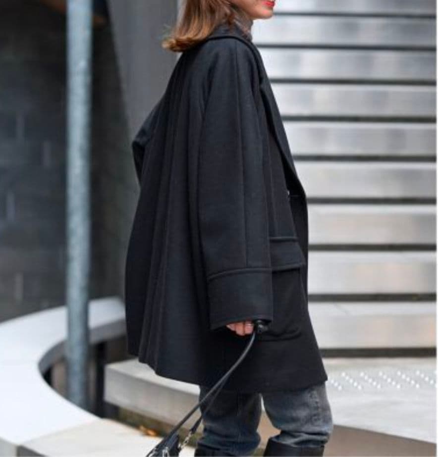 美品ジャーナルスタンダードレリュームBellandiウールメルトンPコート36