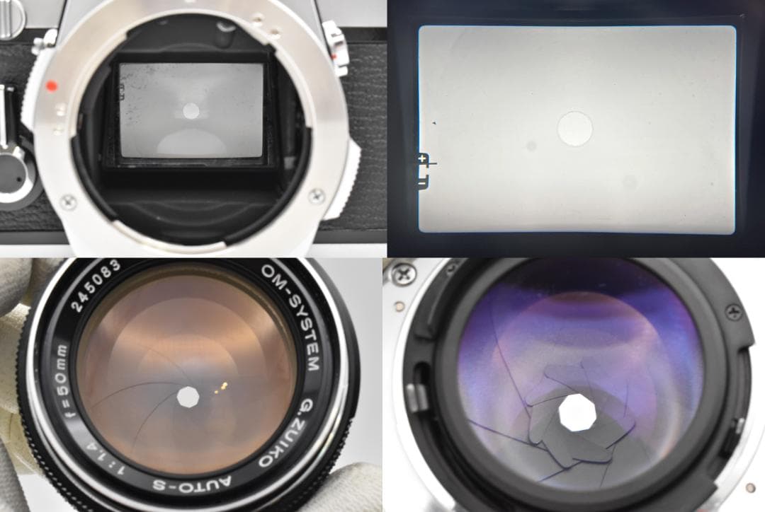 オリンパス OM-1 シルバー G.ZUIKO AUTO-S 50mm 1.4