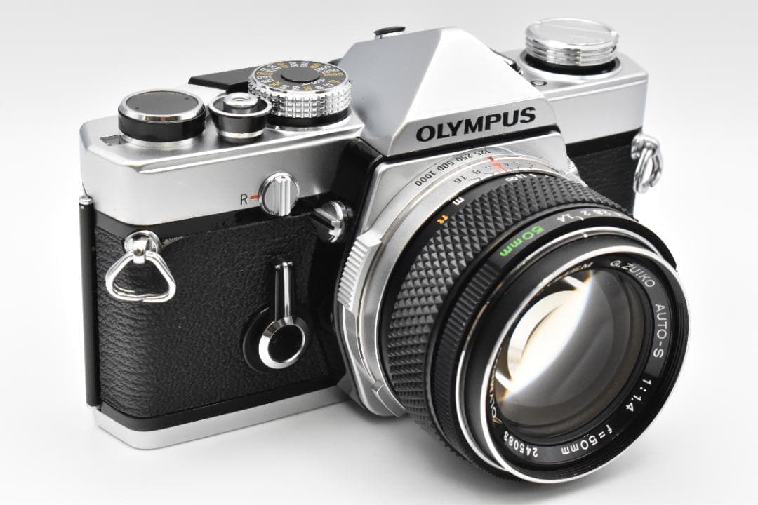 オリンパス OM-1 シルバー G.ZUIKO AUTO-S 50mm 1.4