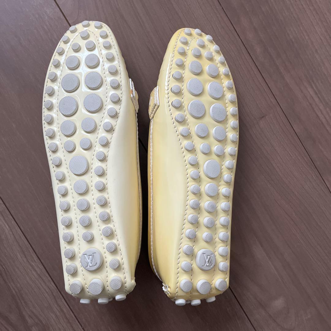 ルイヴィトン　エナメル　ローファー　レザースカート　2点おまとめ