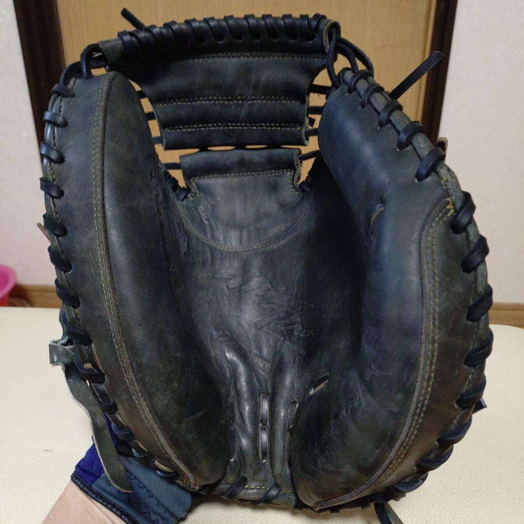 ミズノプロ　一般軟式用キャッチャーミット　レース交換