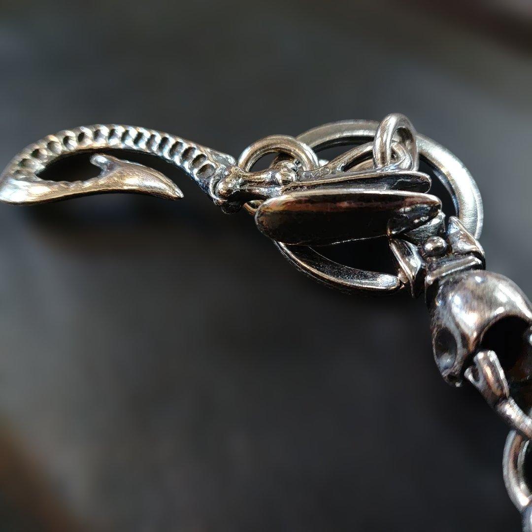 シルバー925トラヴィスワーカー　タイプSILVER925 キーチェーン　52g