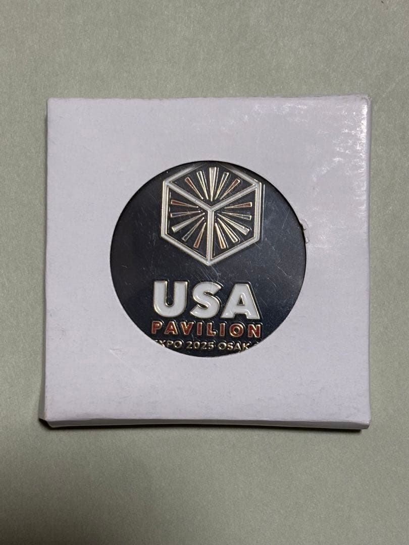 万博　アメリカ　メダル　限定非売品 EXPO2025 スパークシール