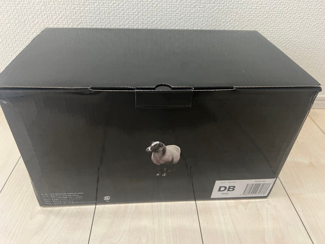 【新品未使用】ヒツジのいらないかけ布団アイス・ブレイク NEO ホワイト　ダブル