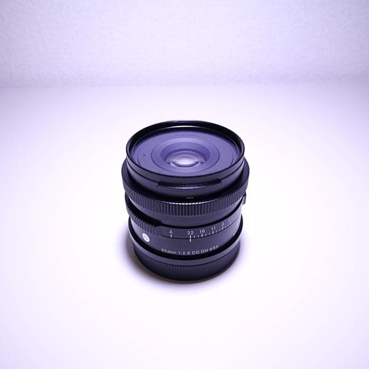 美品SIGMA 45mm F2.8 DG DN Lマウント購入後4ヶ月おまけ付き