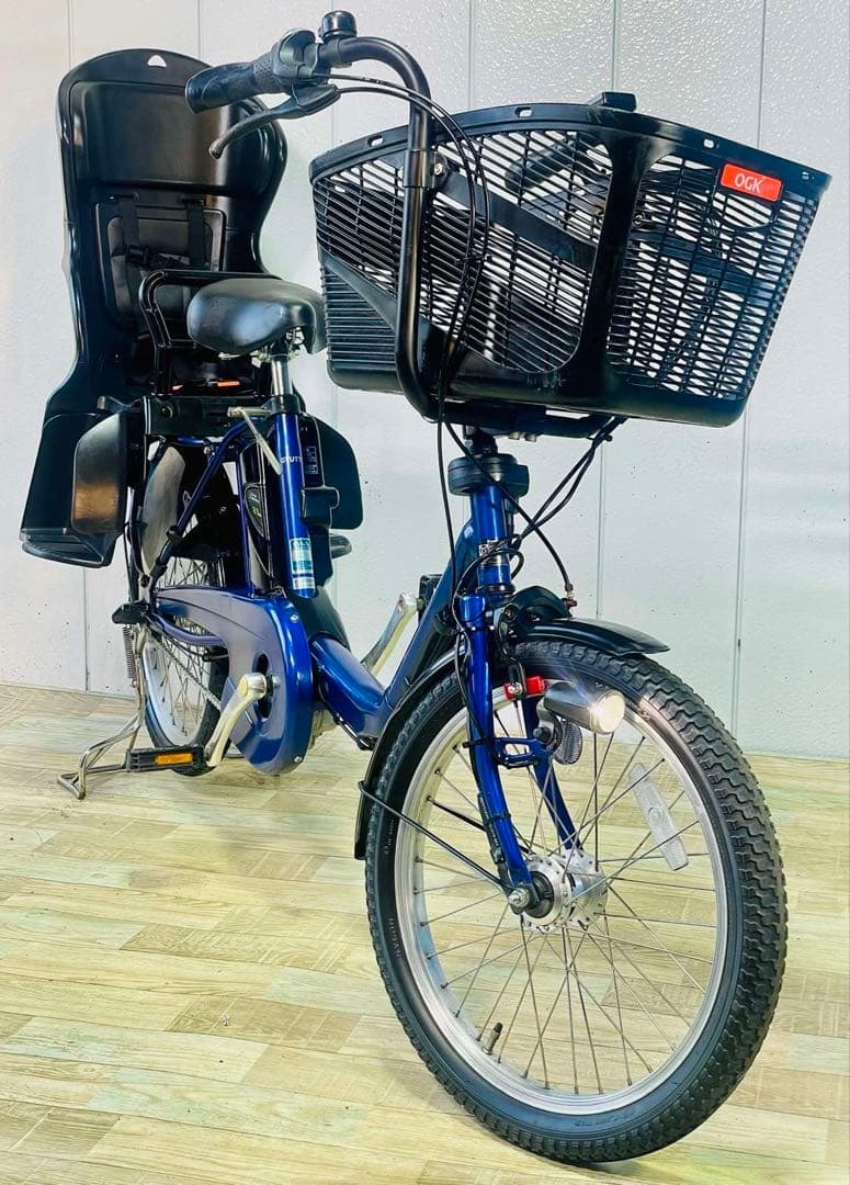 3017パナソニック8.9アンペア　3人乗り対応子供乗せ　電動アシスト自転車