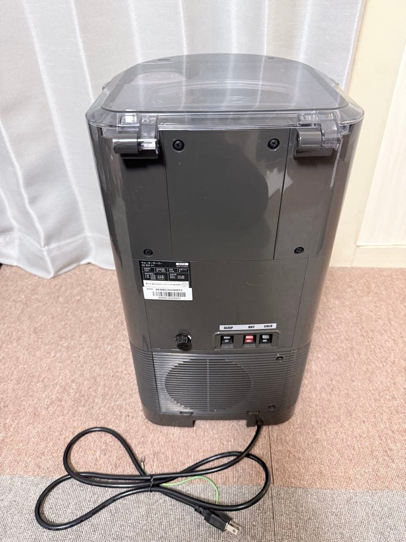 【美品】mini every 浄水器 ブラック 未使用カートリッジ4個付き