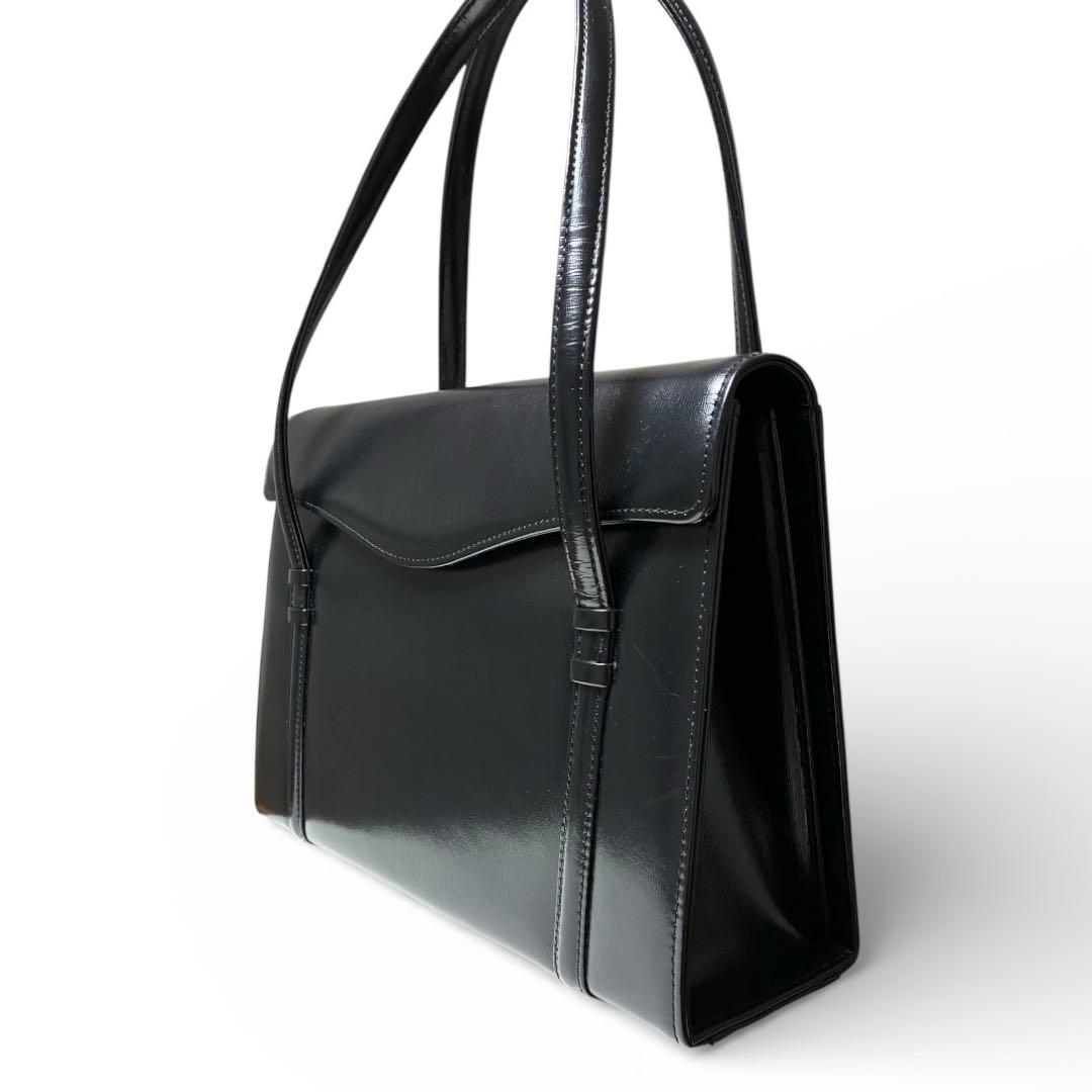 濱野 高級フォーマル ハンドバッグ BLK