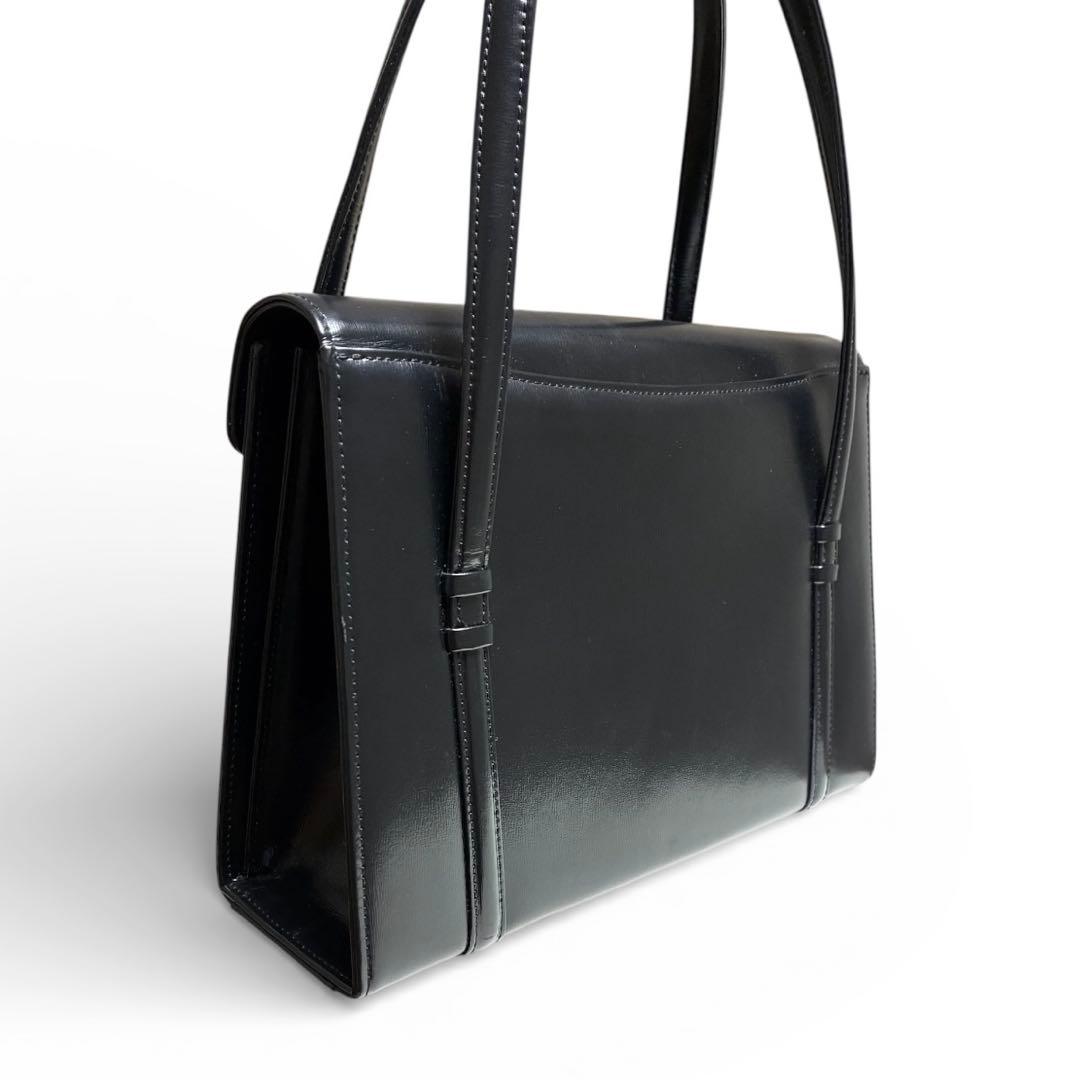 濱野 高級フォーマル ハンドバッグ BLK