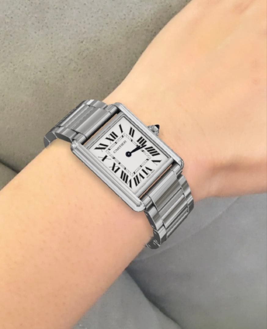 CartierTANK MUST SOLARBEATソーラービート