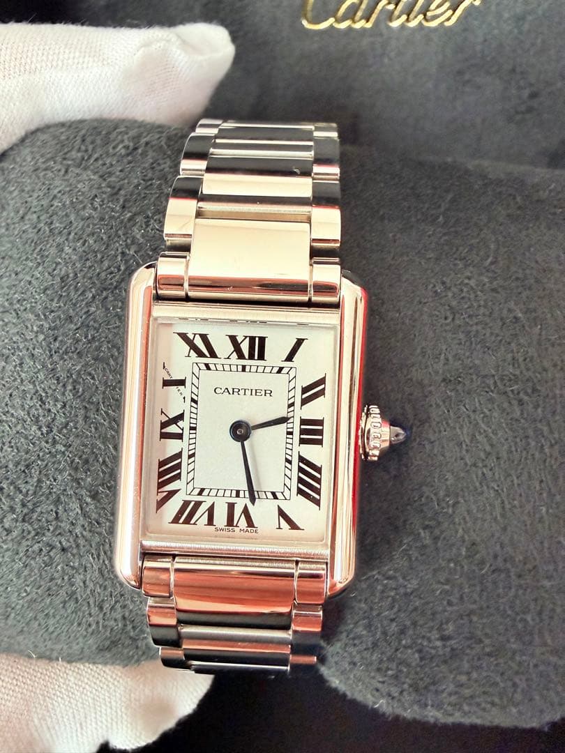 CartierTANK MUST SOLARBEATソーラービート