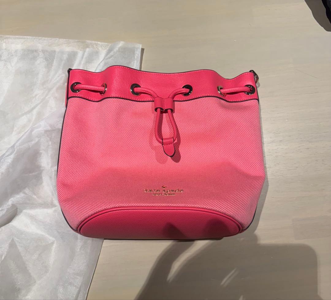 kate spade ロージーキャンバスバケットバッグ ピンク　瑠衣様専