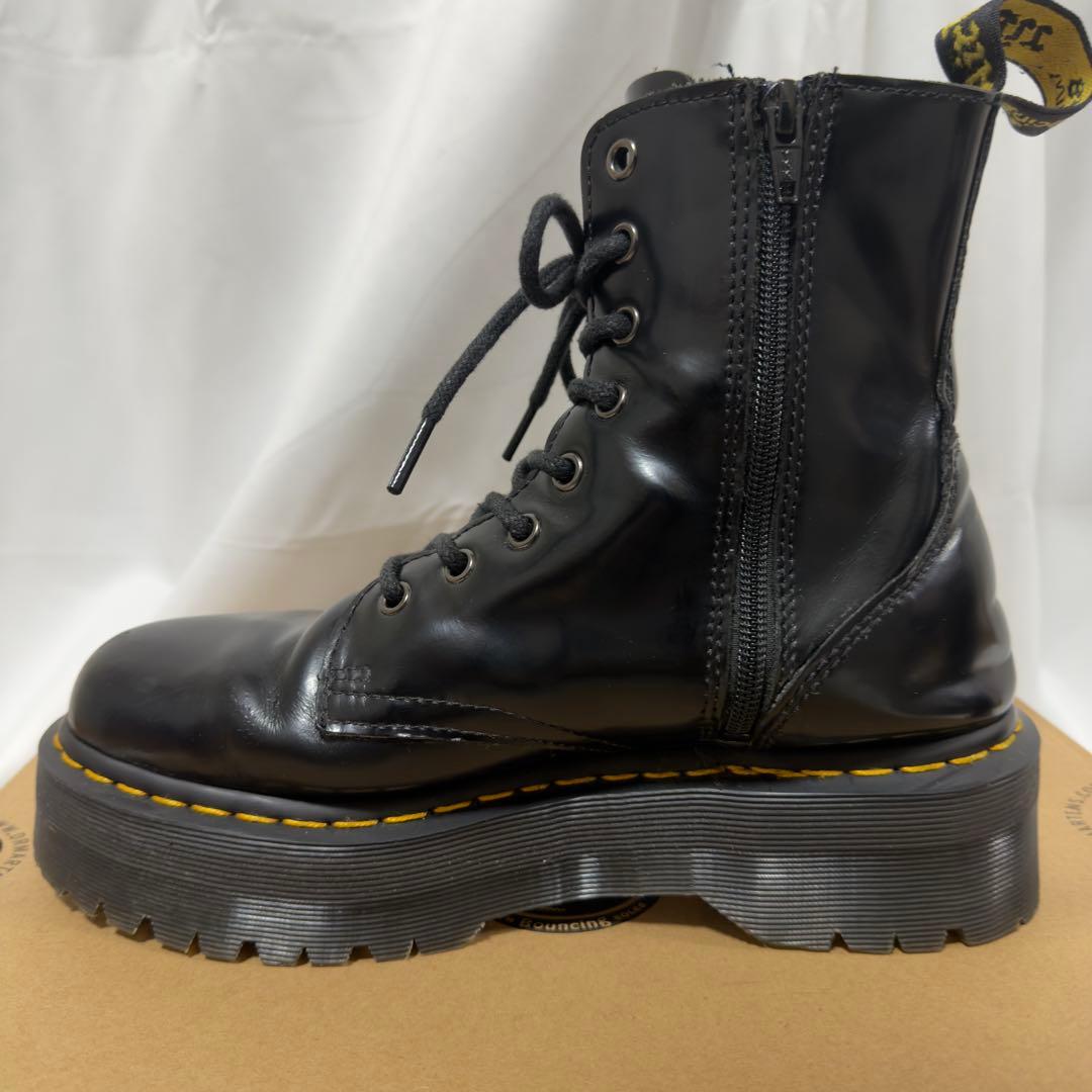 【美品】ドクターマーチン JADON 8ホールブーツ 厚底 サイドジップ UK7