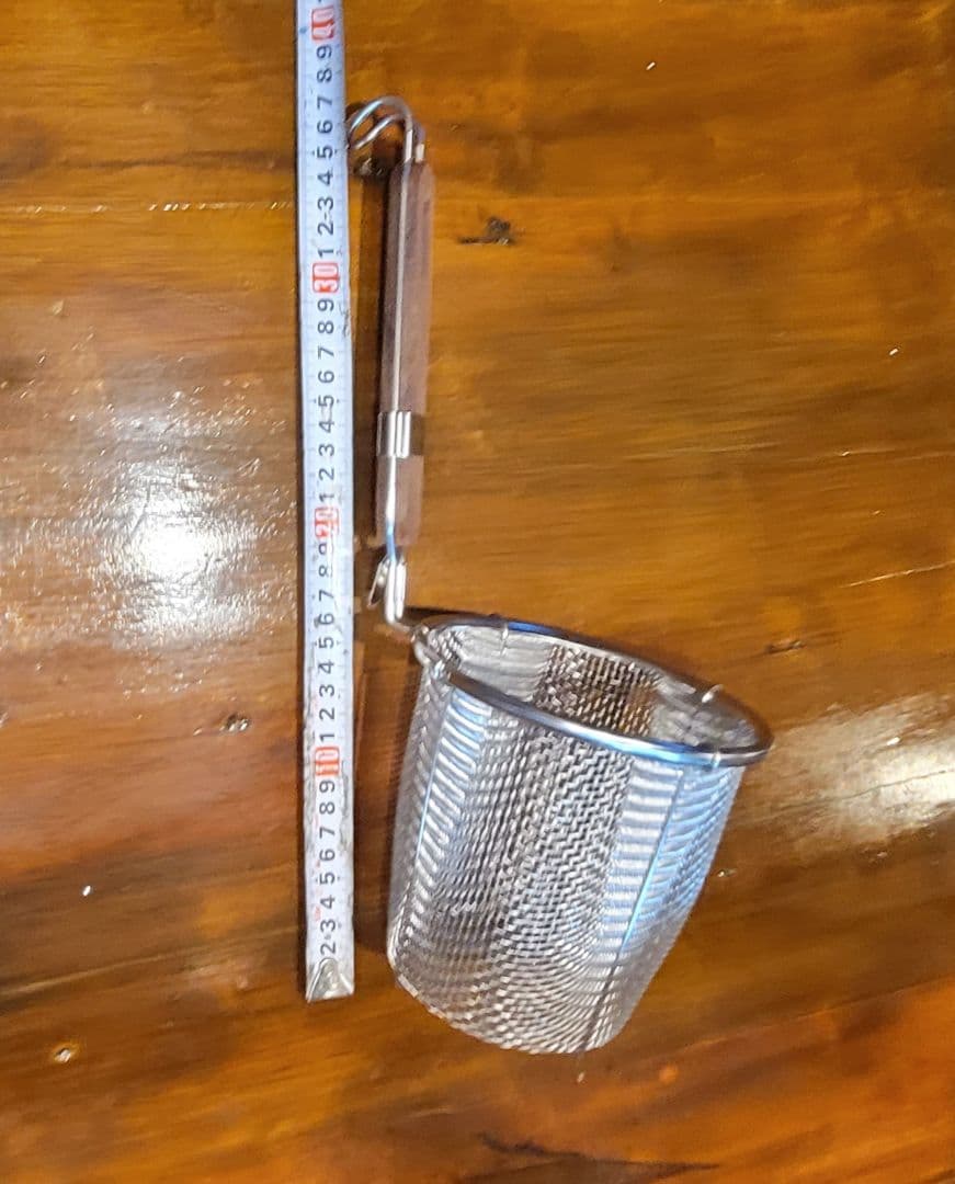 美品 業務用 ラーメンてぼ 8本セット. ステンレス製 湯切りざる