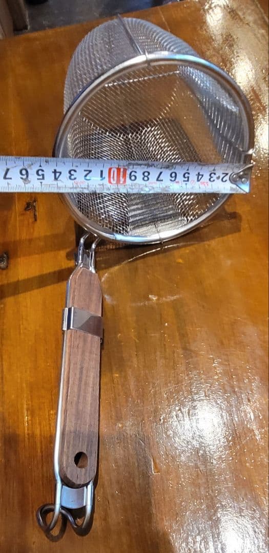 美品 業務用 ラーメンてぼ 8本セット. ステンレス製 湯切りざる