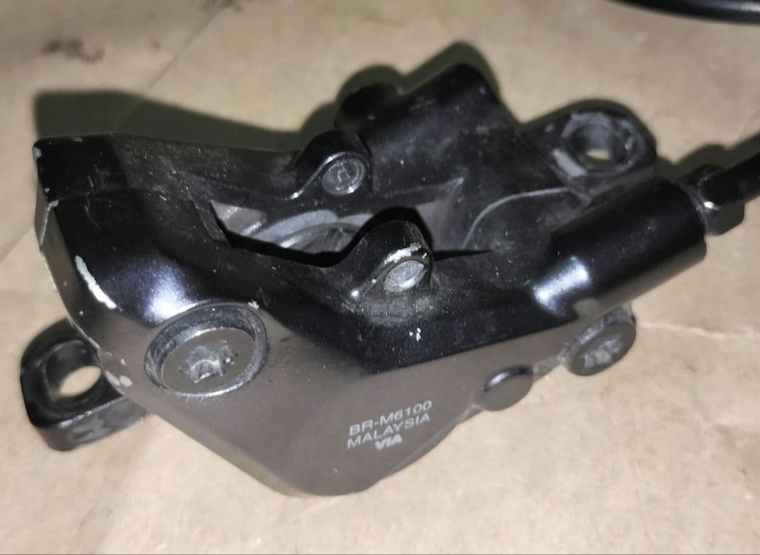 SHIMANO DEORE M6100 油圧ディスクブレーキセット