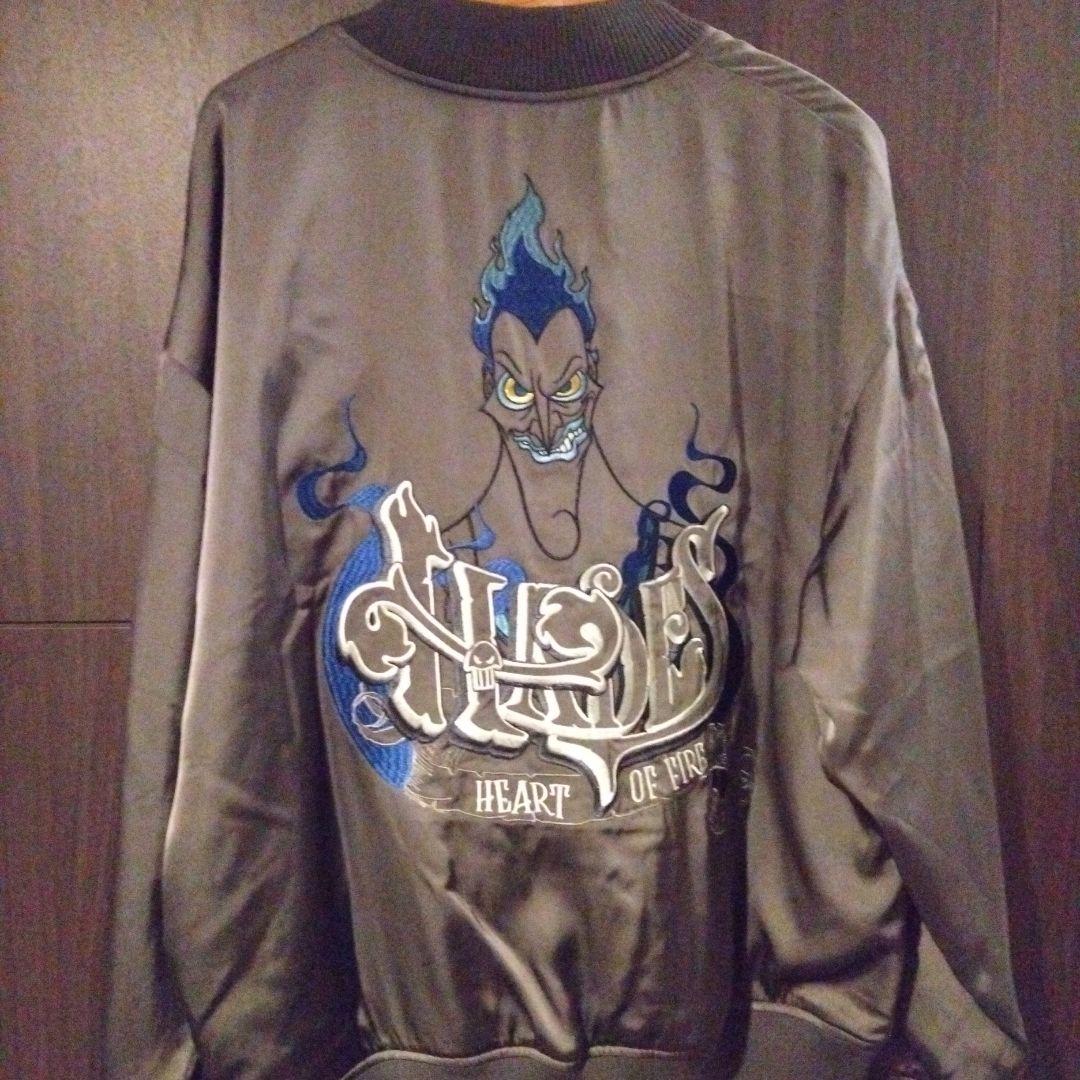 新品！ディズニーストア　ハデス ブルゾン グレー DISNEY VILLAINS