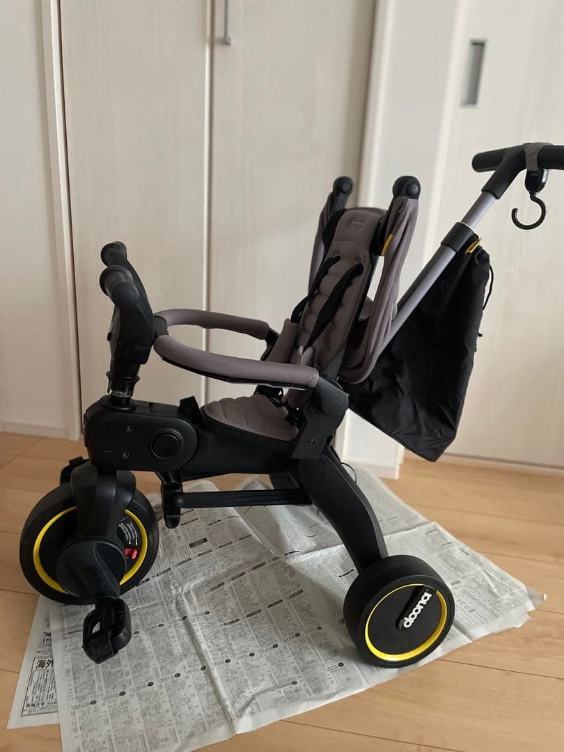doona グレー 三輪車 折りたたみ