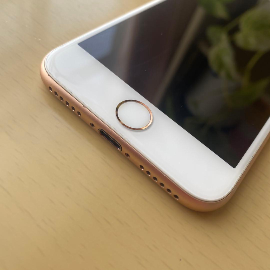 【美品】iPhone8 ゴールド 256GB バッテリー100%