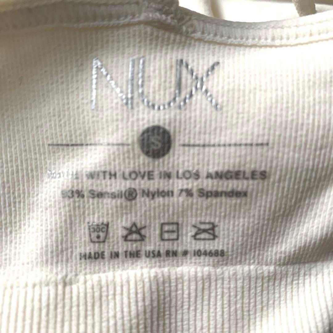 NUX ホワイトセットアップレア！Sサイズ
