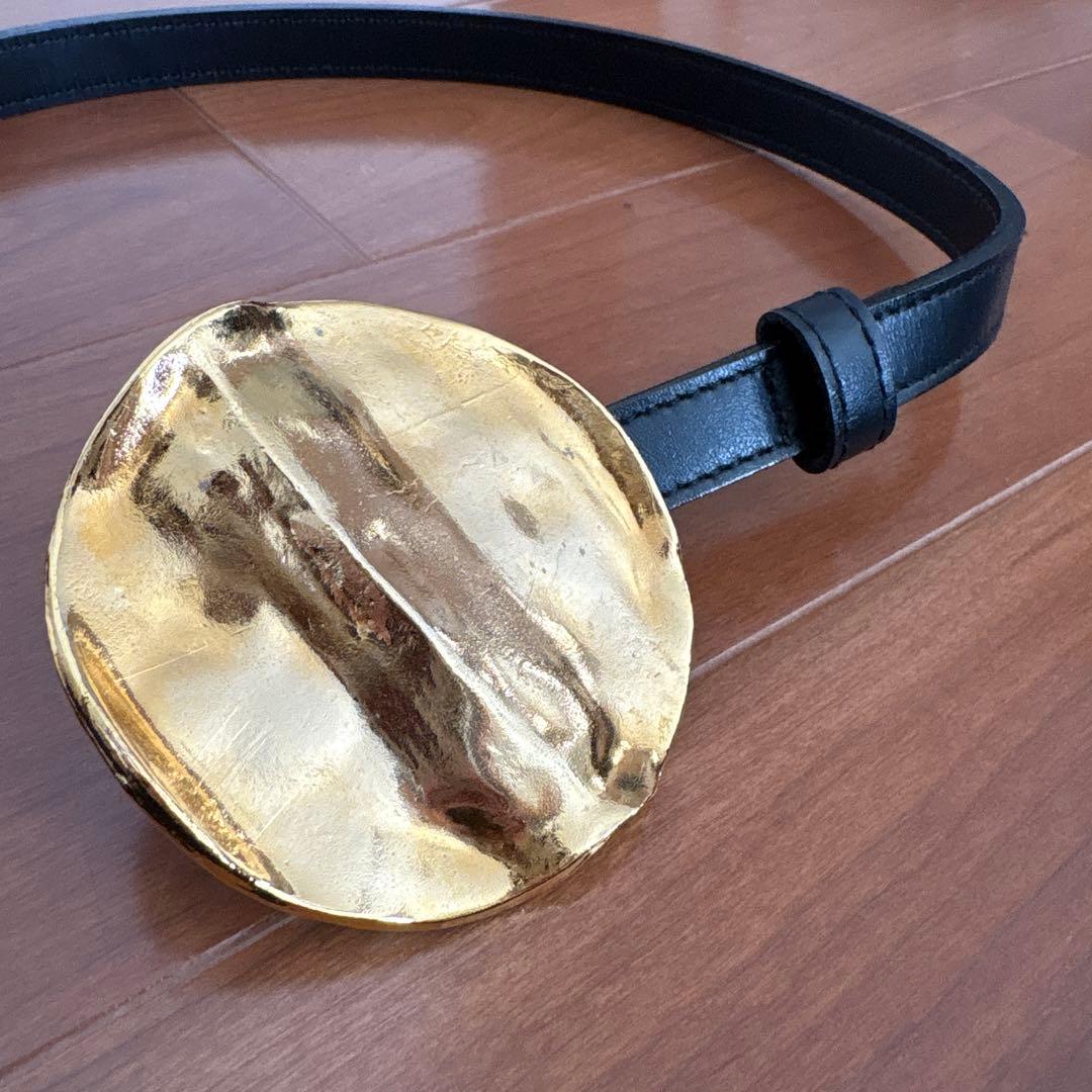 ハルノブムラタ　ゴールドサークル　レザーベルト