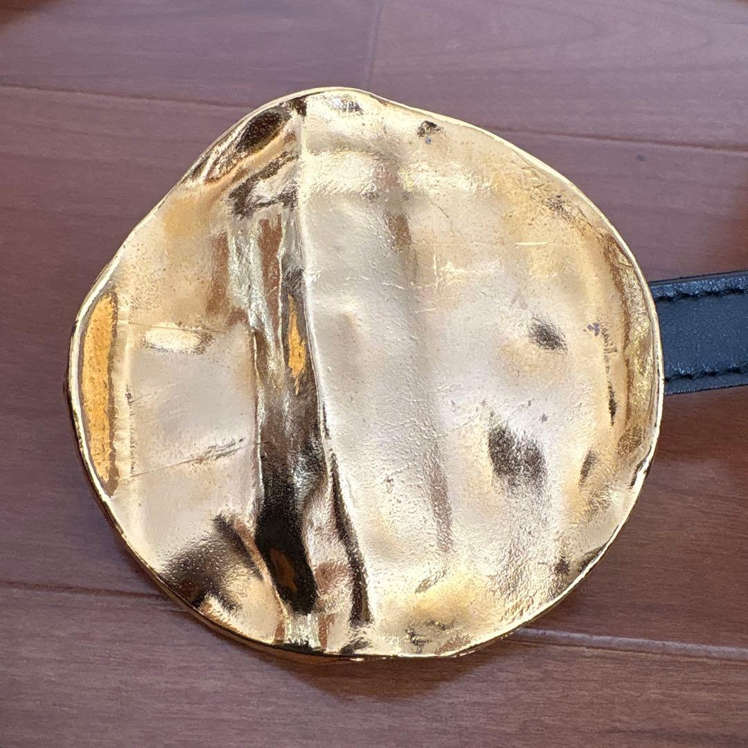 ハルノブムラタ　ゴールドサークル　レザーベルト