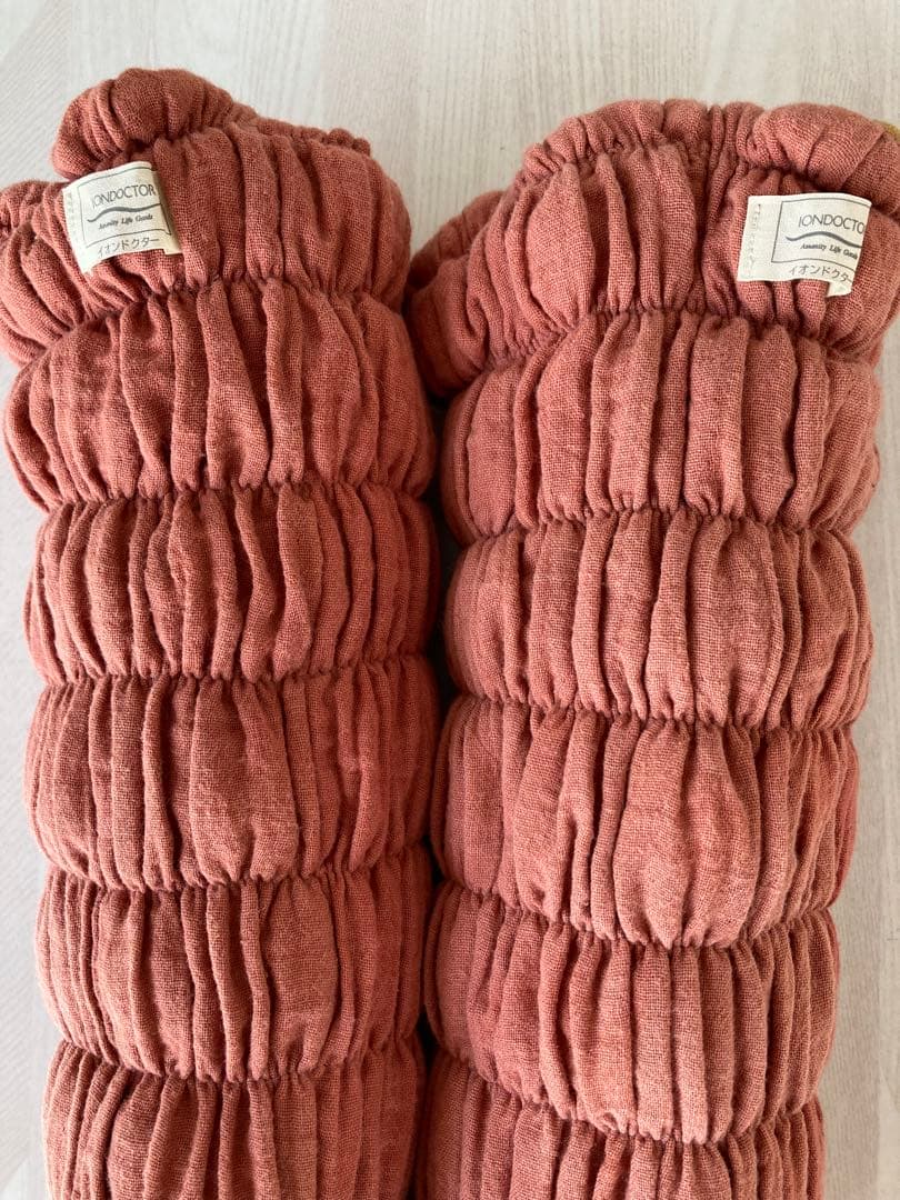 ★未使用品★イオンドクター レッグウォーマー　ピンク