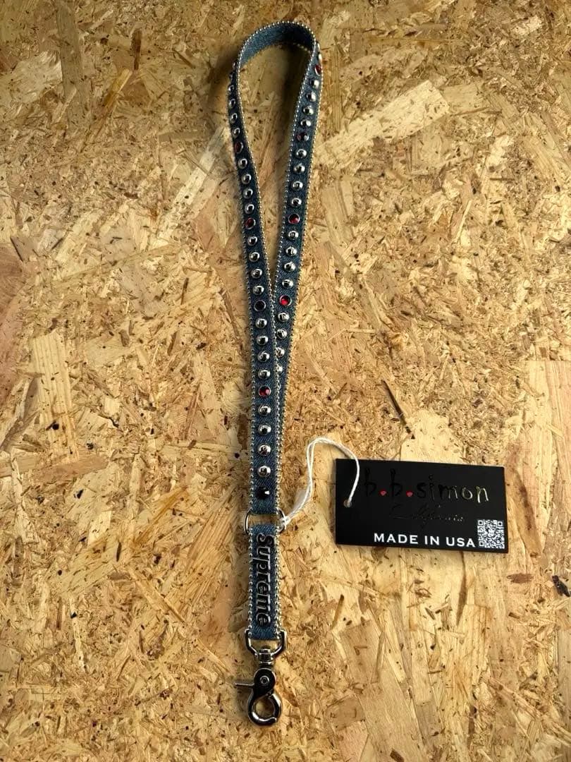 supreme bbサイモン　b.b. Simon Denim Lanyard