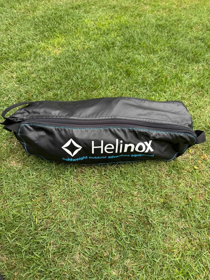 2脚セット　Helinox ヘリノックス　スウィベルチェア ブラック/ブルー