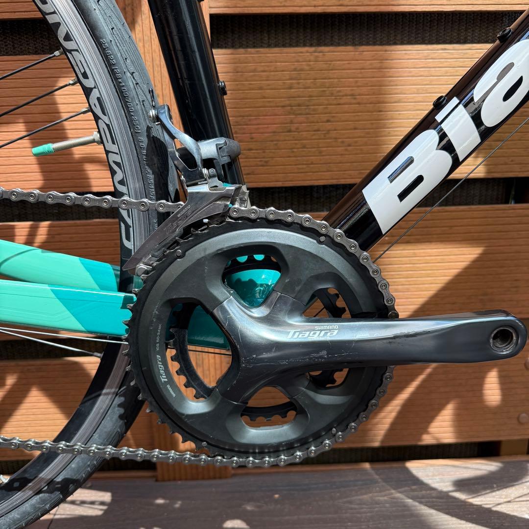 ビアンキ VIANIRONE 7 Tiagra10速SIZE53 カンパニョーロ