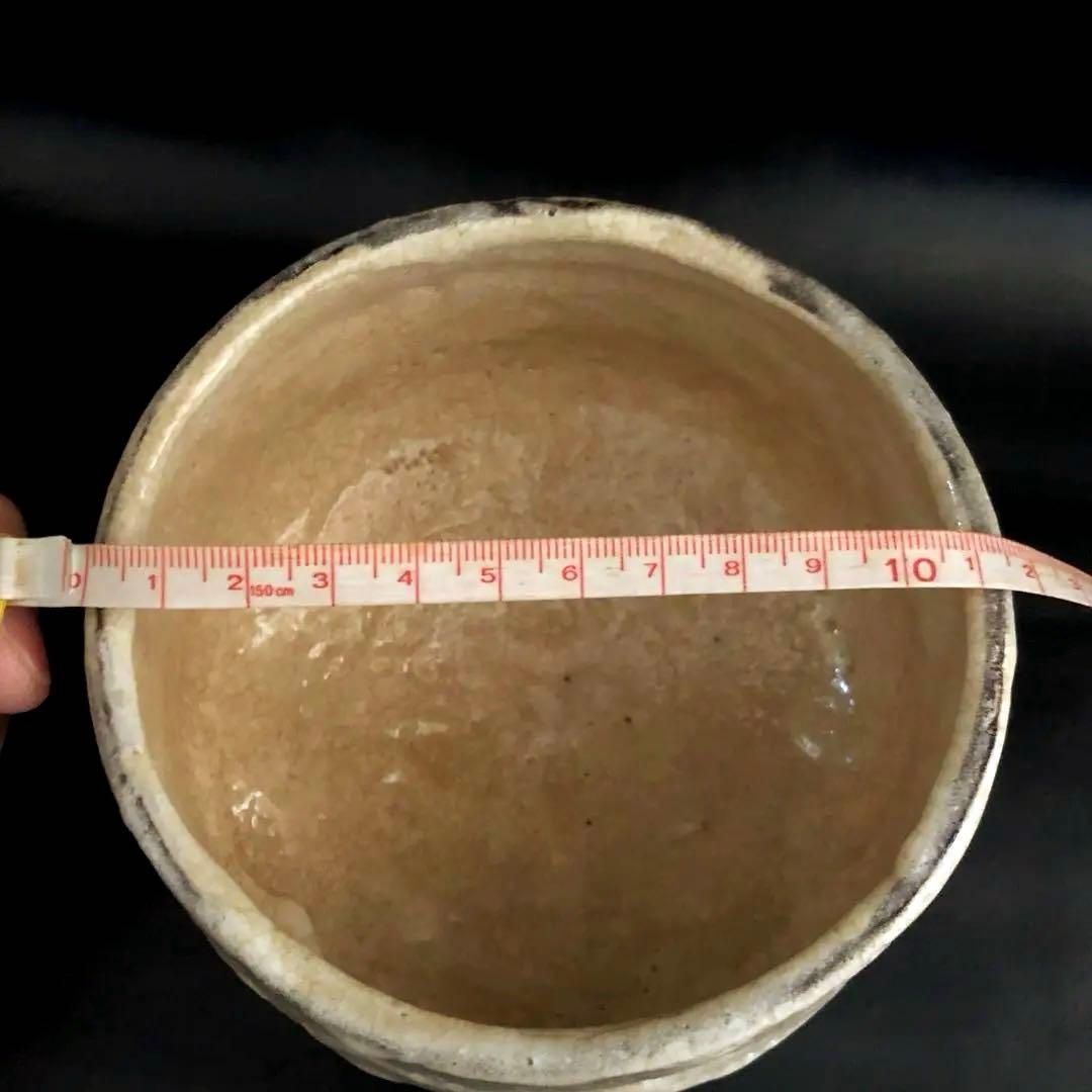 美しい古美術◆蔵からかなり古そうな雰囲気の良い志野焼の抹茶茶碗が出て来ました。