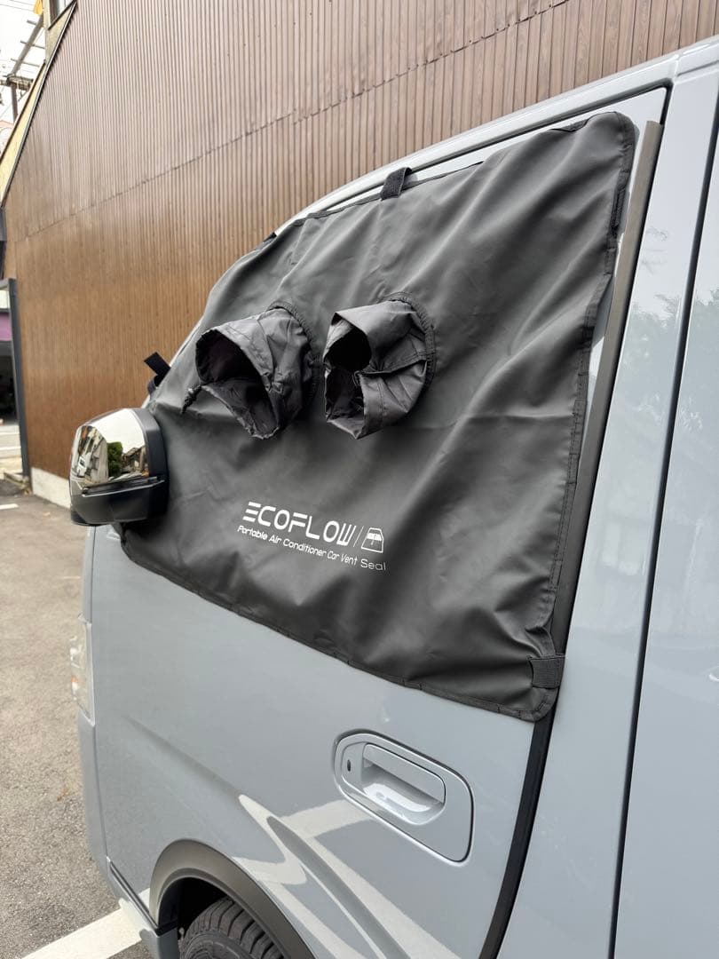 1/21までエコフローwave2専用バッテリーと専用窓カバーセット