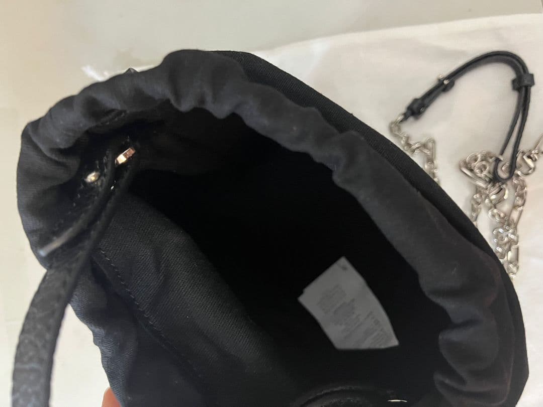 メゾンマルジェラ　5AC バケットバッグ　ブラック