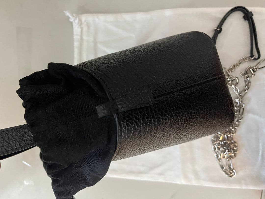 メゾンマルジェラ　5AC バケットバッグ　ブラック