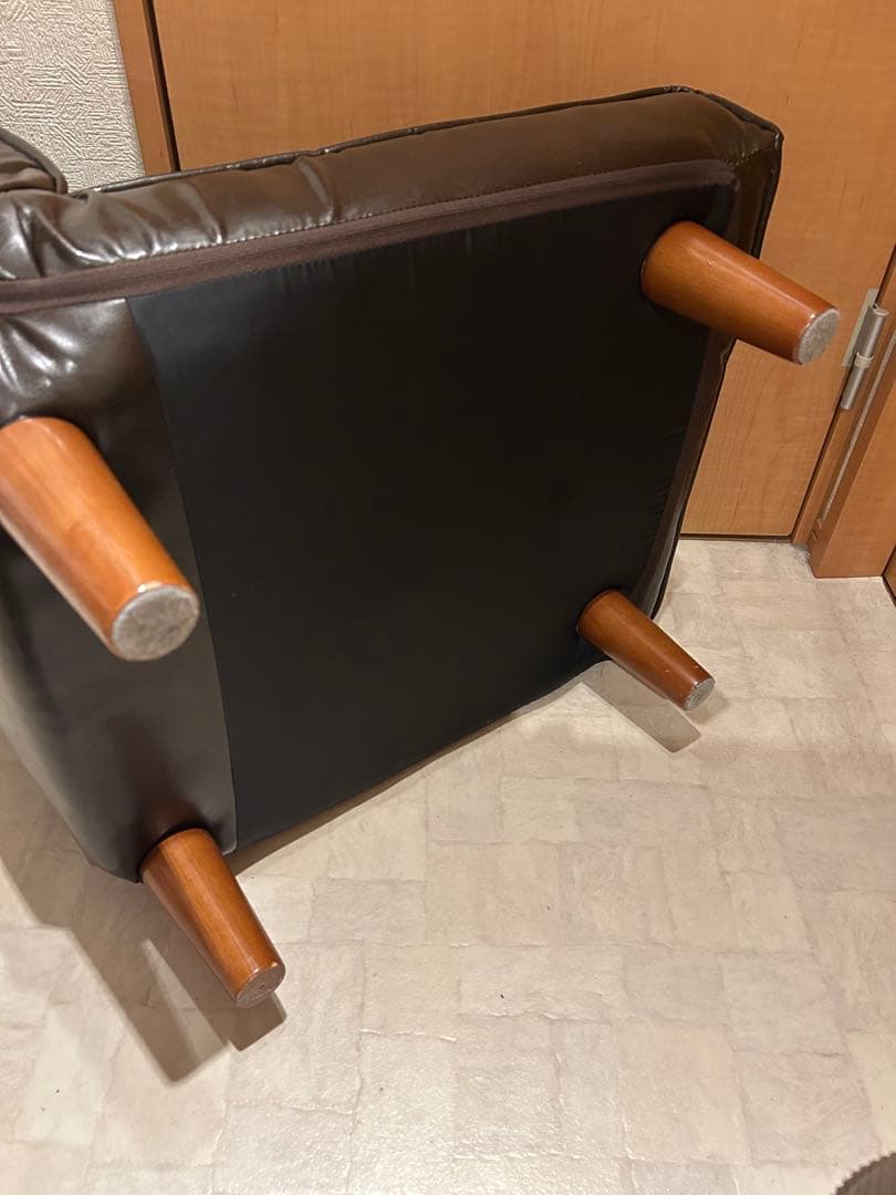 ソファ 1人掛け 脚取り外し可 ソファー フロアチェア